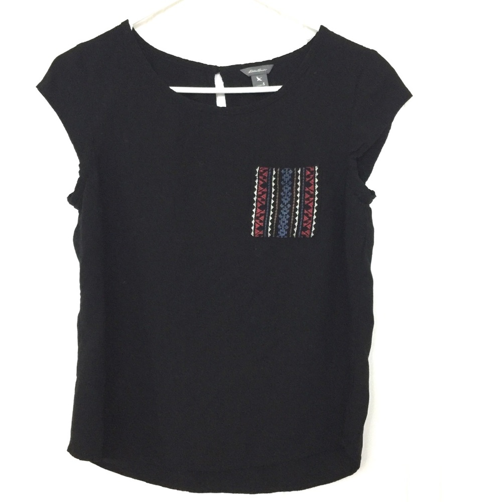🔥final sale🔥 Eddie Bauer crepe top S